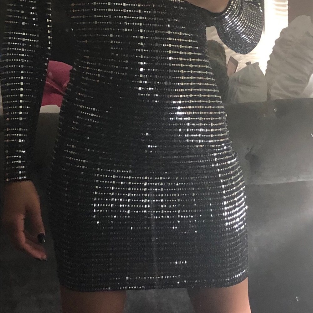 Holiday Mini Dress - Picture 2 of 4